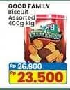 Promo Harga Good Family Biscuit 400 gr - Indomaret