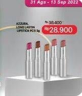 Promo Harga Azzura Long Lasting Lipstick 3 gr - Indomaret