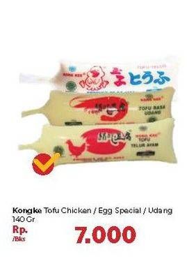 Promo Harga KONG KEE Tofu Ayam, Telur, Spesial, Udang 140 gr - Carrefour