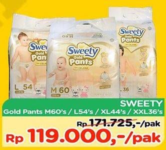 Promo Harga Sweety Gold Pants M60, L54, XL44, XXL36  - TIP TOP