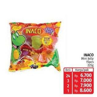 Promo Harga INACO Mini Jelly per 15 cup 15 gr - Lotte Grosir