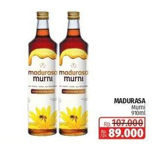 Promo Harga Madurasa Madu Murni 910 ml - Lotte Grosir