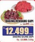 Promo Harga Daging Rendang Sapi per 100 gr - Hari Hari