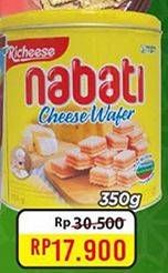 Promo Harga NABATI Wafer Cheese 350 gr - Alfamart