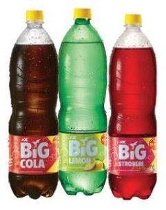 Promo Harga AJE BIG COLA Minuman Soda Lime, Cola, Strawberry 1500 ml - Carrefour