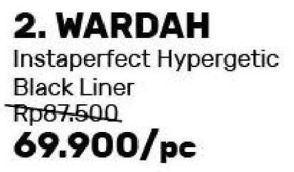 Promo Harga WARDAH Instaperfect Hypergetic Eye Liner  - Guardian