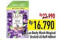 Promo Harga LUX Botanicals Body Wash Magical Orchid 400 ml - Hypermart