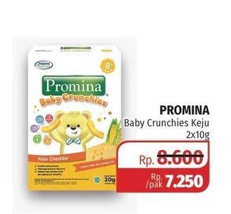Promo Harga PROMINA 8+ Baby Crunchies per 2 bungkus 10 gr - Lotte Grosir