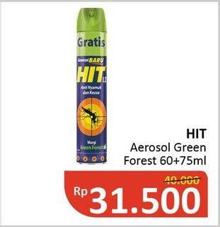 Promo Harga HIT Aerosol Green Forest 675 ml - Alfamidi