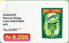 Promo Harga Sunlight Pencuci Piring Jeruk Nipis 100 460 ml - Indomaret