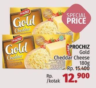 Promo Harga PROCHIZ Gold Cheddar 180 gr - LotteMart