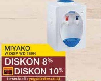 Promo Harga MIYAKO WD-189 H | Water Dispenser  - Yogya