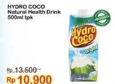 Promo Harga HYDRO COCO Minuman Kelapa Original Kecuali Original 500 ml - Indomaret