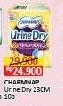Promo Harga Charmnap Urine Dry Pembalut 23cm 10 pcs - Alfamart