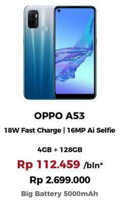 Promo Harga OPPO A53  - Erafone