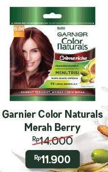 Promo Harga GARNIER Color Naturals Cranberry Red  - Alfamart