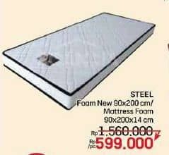 Promo Harga Steel Foam Pillow/Steel Mattress Foam   - LotteMart