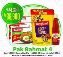 Pak Rahmat 4 (Indomie Mi Goreng + Indofood Kecap Manis + Indofood Sambal)