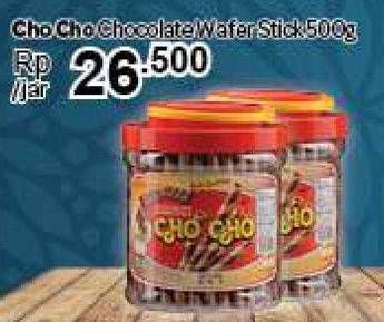 Promo Harga CHO CHO Wafer Stick 500 gr - Carrefour