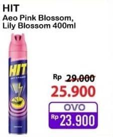 Promo Harga HIT Aerosol Pink Blossom, Lilly Blossom 450 ml - Alfamart