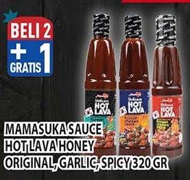 Promo Harga Mamasuka Salad Dressing Honey Original, Garlic, Spicy 320 ml - Hypermart