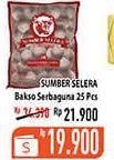 Promo Harga SUMBER SELERA Bakso Sapi SB Serba Guna 25 pcs - Hypermart