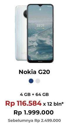 Promo Harga Nokia G20 Smartphone  - Erafone
