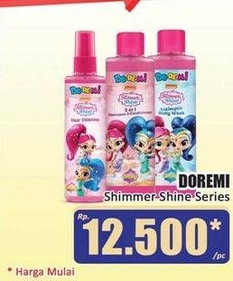 Promo Harga DOREMI Kids Shampoo & Conditioner Shimmer Shine 200 ml - Hari Hari