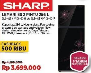 Promo Harga Sharp SJ-317MG-DB/DP  - COURTS