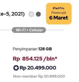 Promo Harga APPLE iPad Pro 12.9 Inch  - iBox