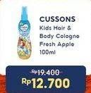 Promo Harga Cussons Kids Hair & Body Cologne Fresh Apple 100 ml - Indomaret