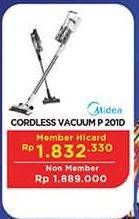 Promo Harga MIDEA Cordless Vacuum Cleaner P201D  - Hypermart