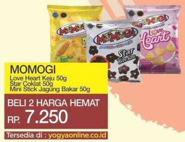 Promo Harga MOMOGI Regular Snack/Mini Stick  - Yogya