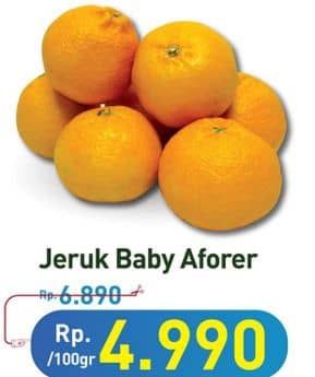 Promo Harga Jeruk Baby Afofer per 100 gr - Hypermart