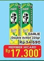 Promo Harga Darlie Toothpaste Double Action Mint 225 gr - Hypermart