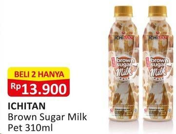 Promo Harga Ichitan Brown Sugar Milk 310 ml - Alfamart