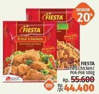 Promo Harga FIESTA Ayam Siap Masak Fried Chicken, Pok Pok 500 gr - LotteMart