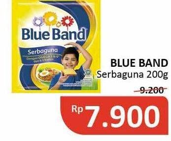 Promo Harga BLUE BAND Margarine Serbaguna 200 gr - Alfamidi