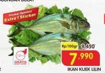 Promo Harga Ikan Kuek Lilin per 100 gr - Superindo