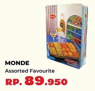 Promo Harga Monde Favourite Assortment Cookies 575 gr - Yogya