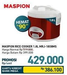 Promo Harga MASPION MRJ-1808/MS  - Carrefour