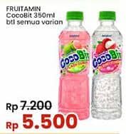 Promo Harga Fruitamin Minuman Coco Bit All Variants 350 ml - Indomaret