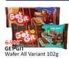 Promo Harga Get Git Wafer All Variants 102 gr - Alfamidi