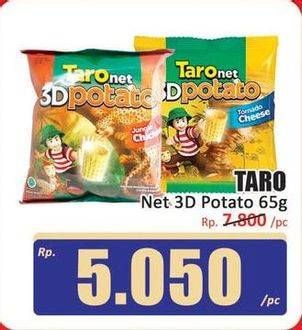 Promo Harga Taro Snack 3D 70 gr - Hari Hari
