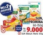 Promo Harga SUN/ PROMINA 80-150 g  - LotteMart
