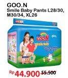 Promo Harga Goon Smile Baby Pants L30, M34, XL26 26 pcs - Alfamart