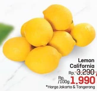 Promo Harga Lemon Import per 100 gr - LotteMart