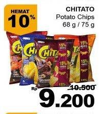 Promo Harga CHITATO Snack Potato Chips 75 gr - Giant