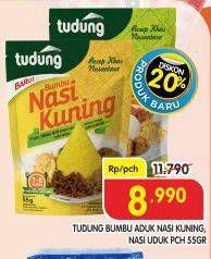 Promo Harga Tudung Bumbu Nasi Kuning, Nasi Uduk 55 gr - Superindo