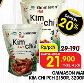 Promo Harga Ommason Mat Kimchi 215 gr - Superindo